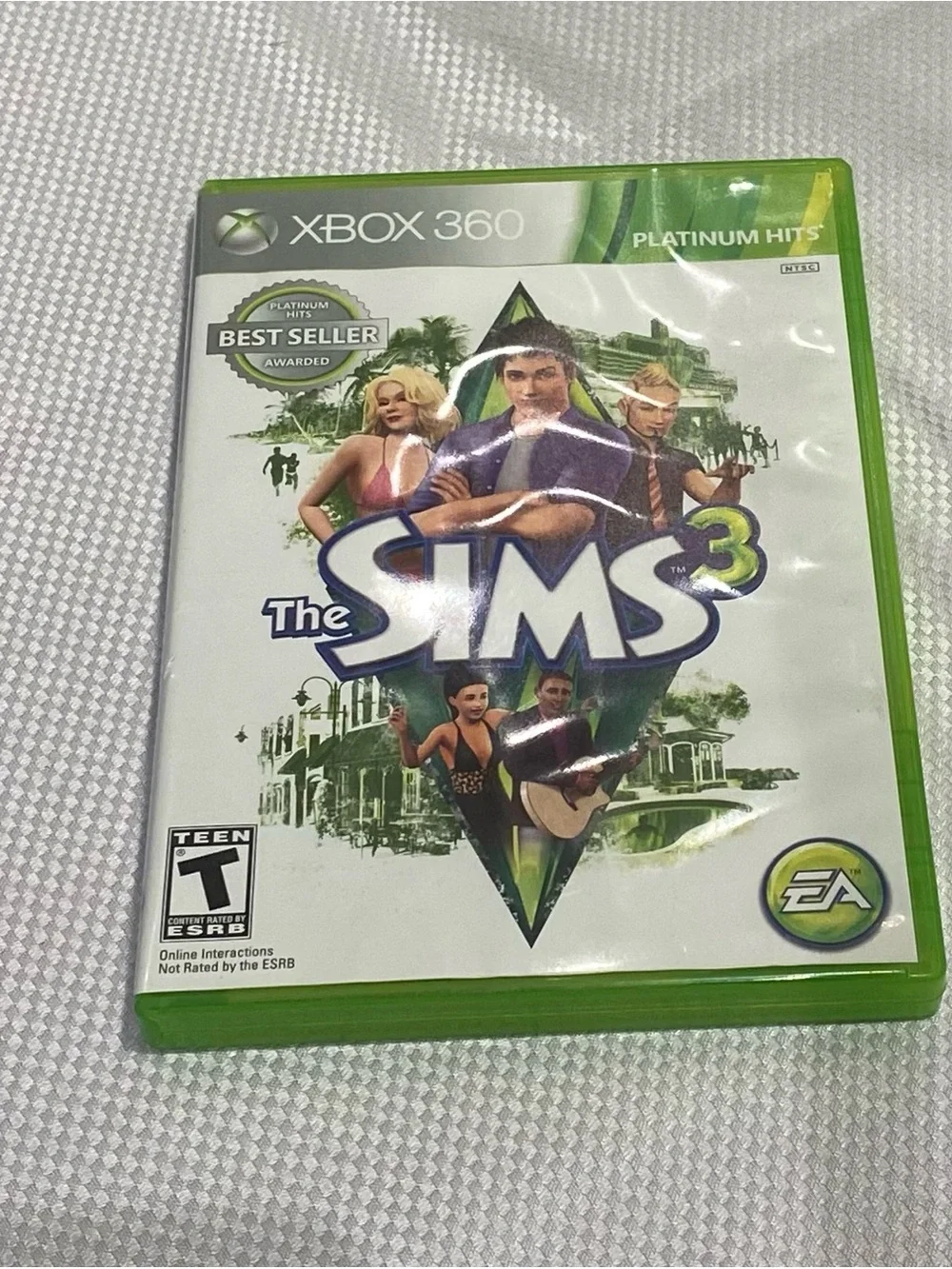 The Sims 3 (Xbox 360) - Green Case, EA Platinum Hits